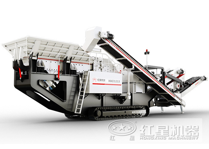 履帶式移動破碎機——履帶液壓驅(qū)動，一體化作業(yè)效率更高