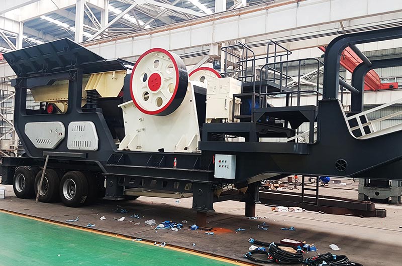 車載流動(dòng)破碎石仔機(jī)，一體式作業(yè)，碎石更輕松
