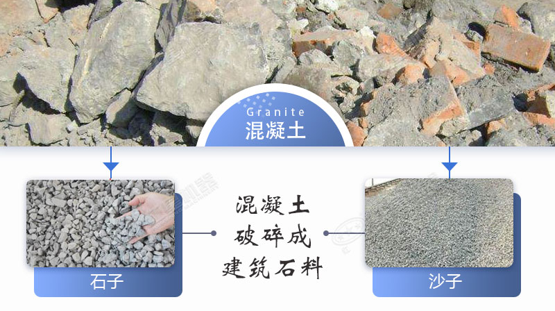 瀝青混凝土加工廢料怎么處理？推薦用混凝土移動破碎機