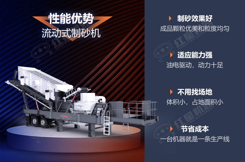 流動制砂機制砂效果好，優(yōu)勢多